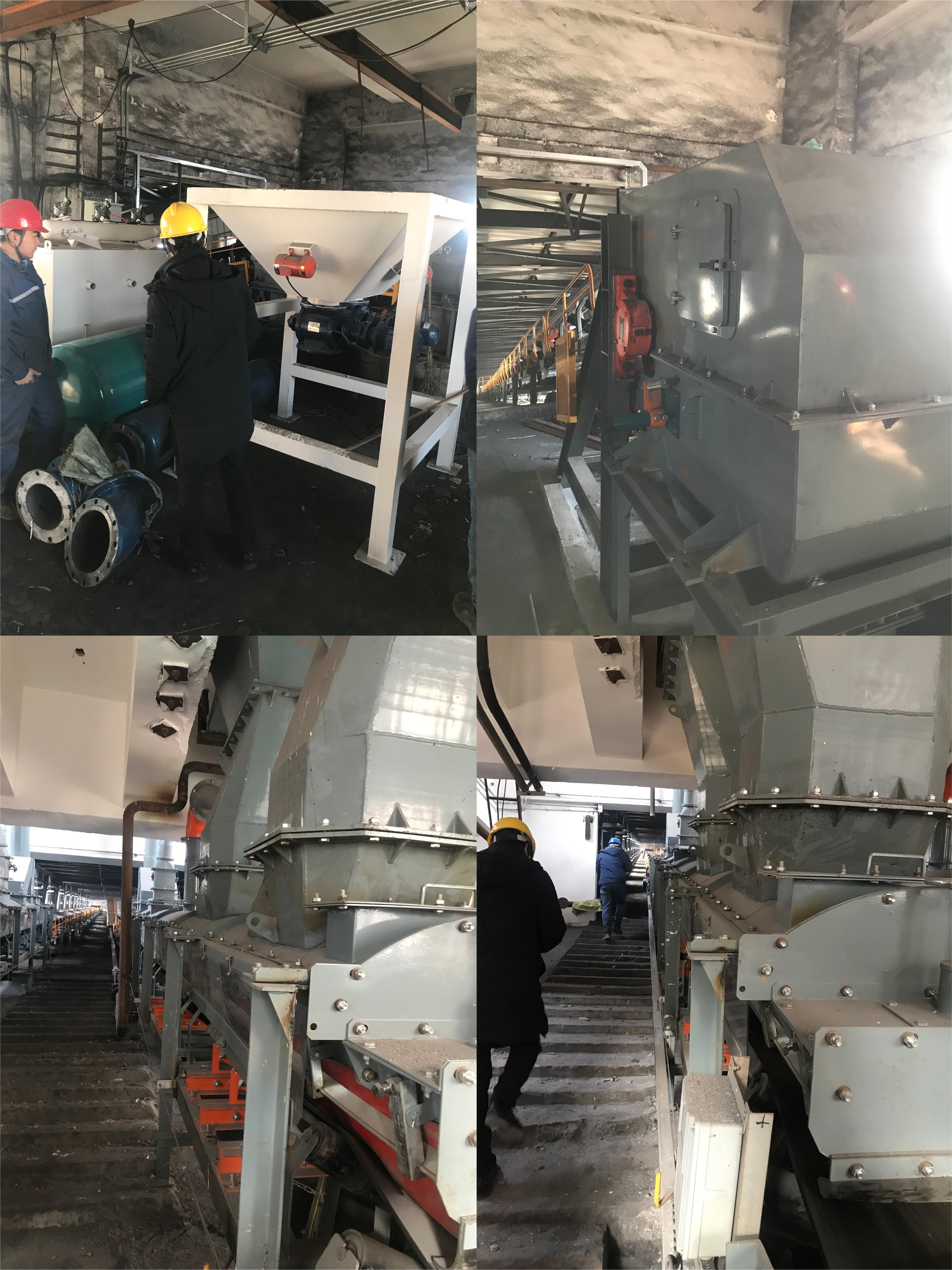 Instalación y puesta en marcha de transportadores.